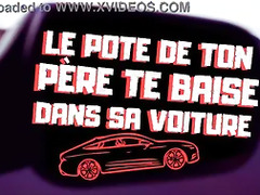 Daddy fucks you wildly in the back of his family car.[French Porn Audio] - bap-asmr.fr