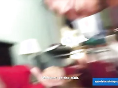 Daddy Chris Using a Faggot